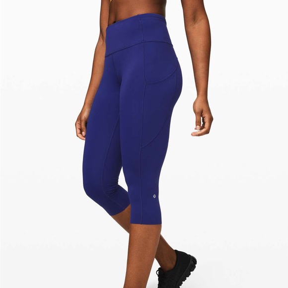 Lululemon Fast and Free Crop II 19" *Non-Reflective - Picture 5 of 6